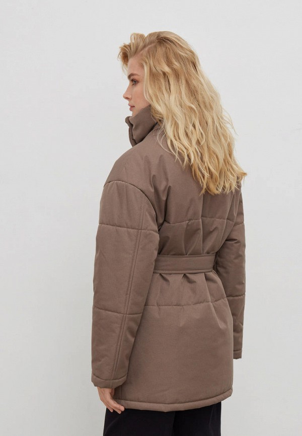 Куртка утепленная Nice One, цвет: коричневый, MP002XW0CC8M