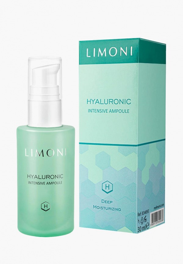 Limoni Сыворотка для лица - Hyaluronic, увлажняющая с гиалуроновой кислотой, 30 мл - фото 2