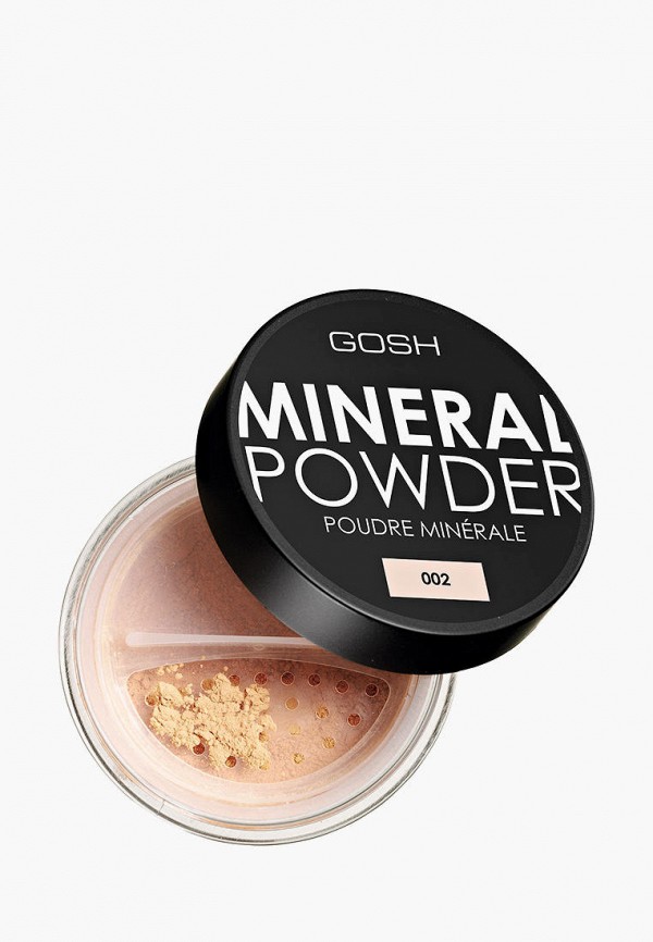 Gosh Пудра рассыпчатая - минеральная для лица Mineral Powder, 002, 8 г - фото 1