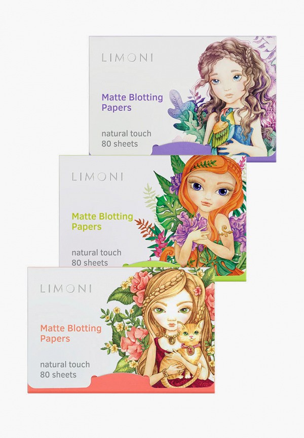 Limoni Салфетки матирующие - с очищающим и освежающим действием - фото 1
