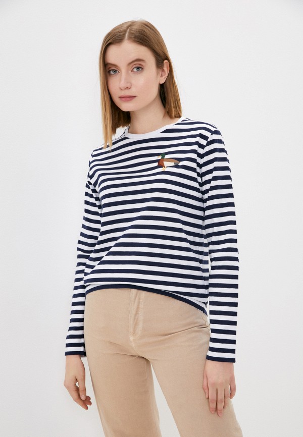 Берегите Птиц Лонгслив - Тельняшка Селезень - фото 1