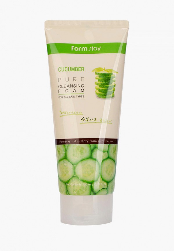 Farmstay Пенка для умывания - Очищающая с экстрактом огурца, 180 мл - фото 1