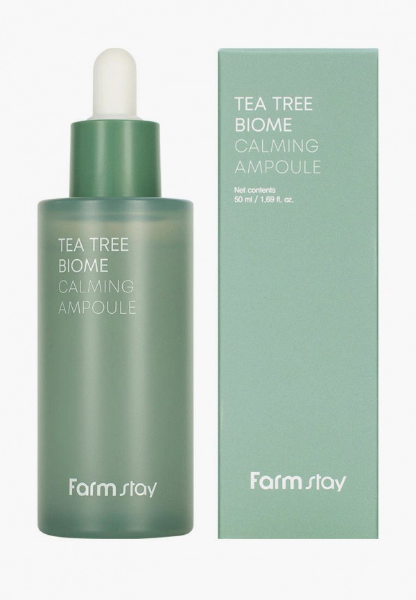 Farmstay Сыворотка для лица - Успокаивающая ампульная с экстрактом чайного дерева, 50 мл - фото 1