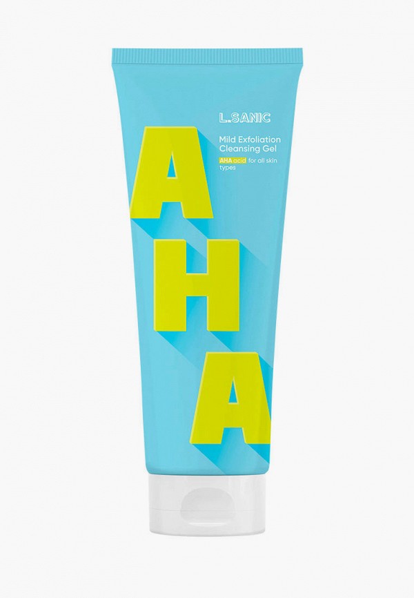 L.Sanic Гель для умывания - Мягкий отшелушивающий, с AHA-кислотами, 150 мл - фото 1