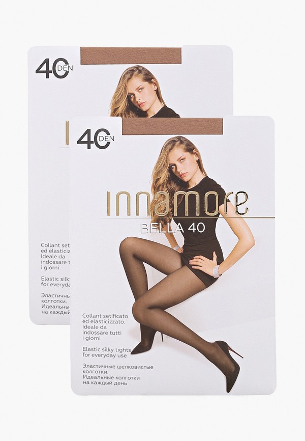 Innamore Колготки 2 шт. - Bella 40 DEN miele - фото 1