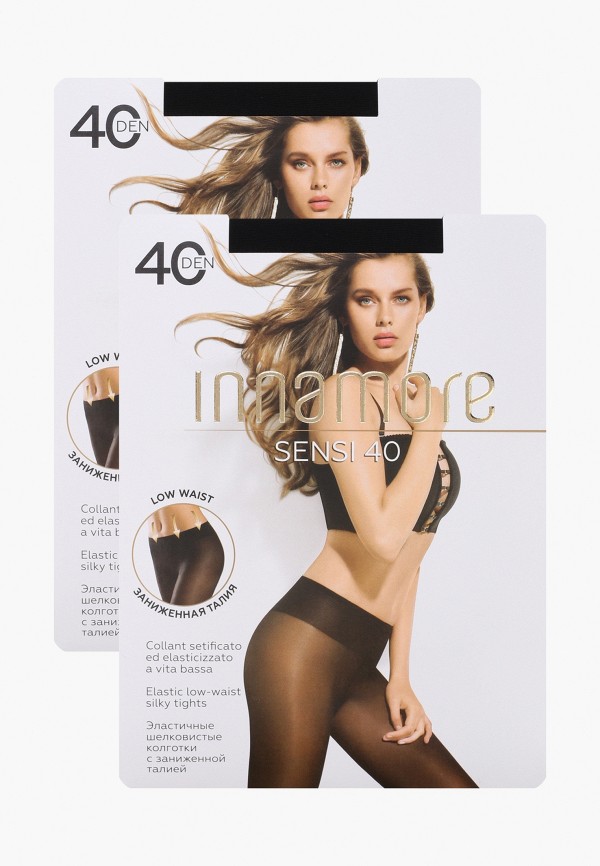Innamore Колготки 2 шт. - Sensi 40 DEN nero - фото 1