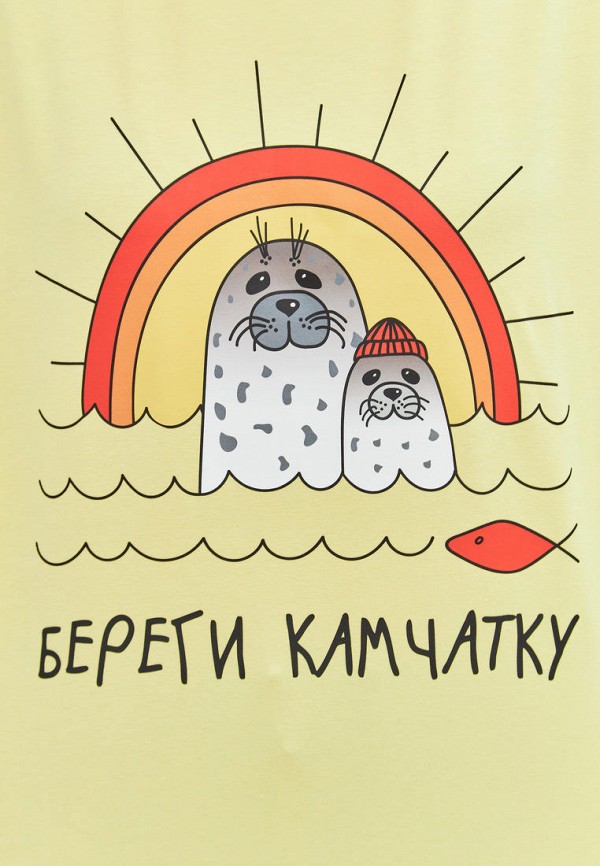 Береги Футболка - КАМЧАТСКИЕ НЕРПЫ - фото 4