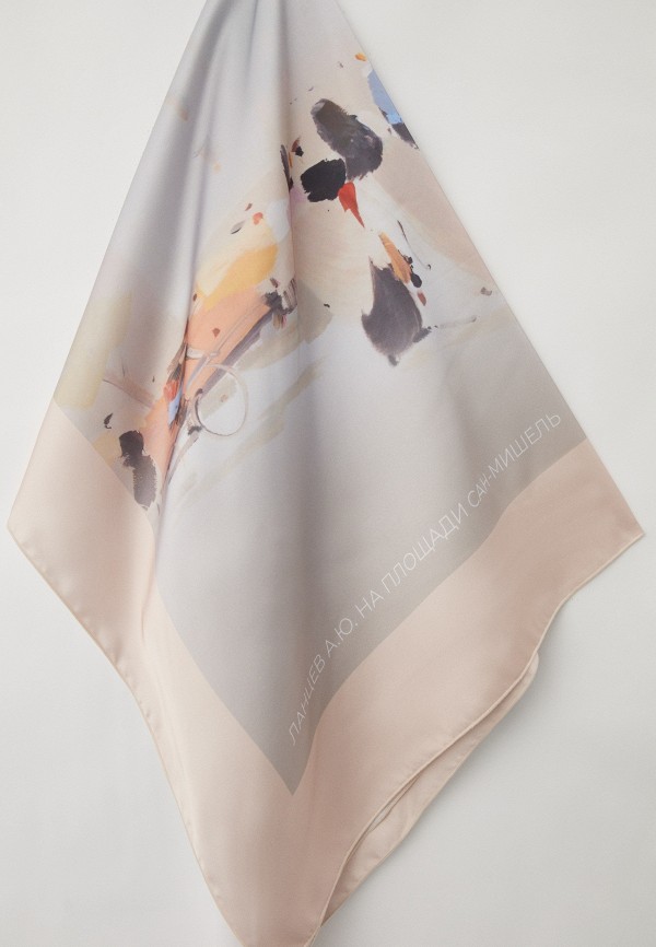Artograph Платок - с картиной художника Алексея Ланцева "На площади Сен-Мишель" - фото 2