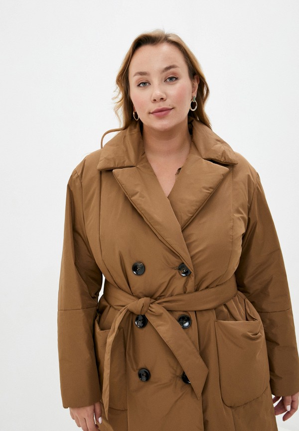 Куртка утепленная Dixi-Coat, цвет: коричневый, MP002XW0EB6O — купить в ...