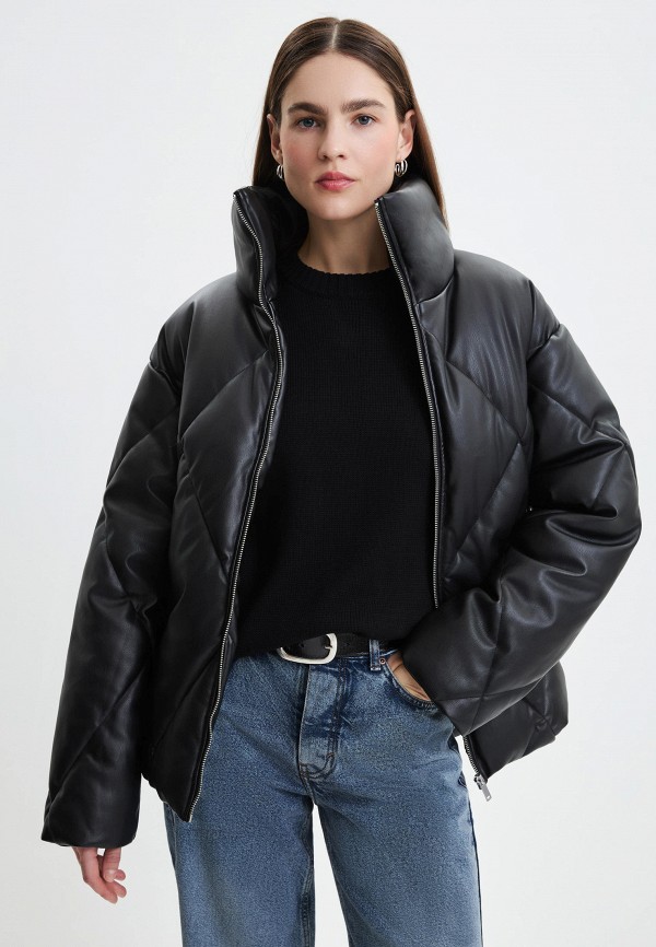Zarina Куртка кожаная утепленная - фото 1