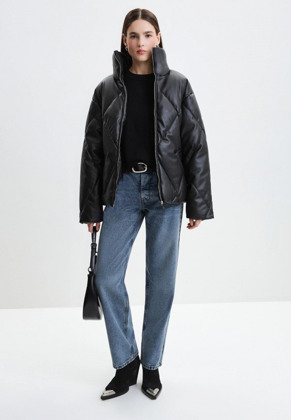 Zarina Куртка кожаная утепленная - фото 2