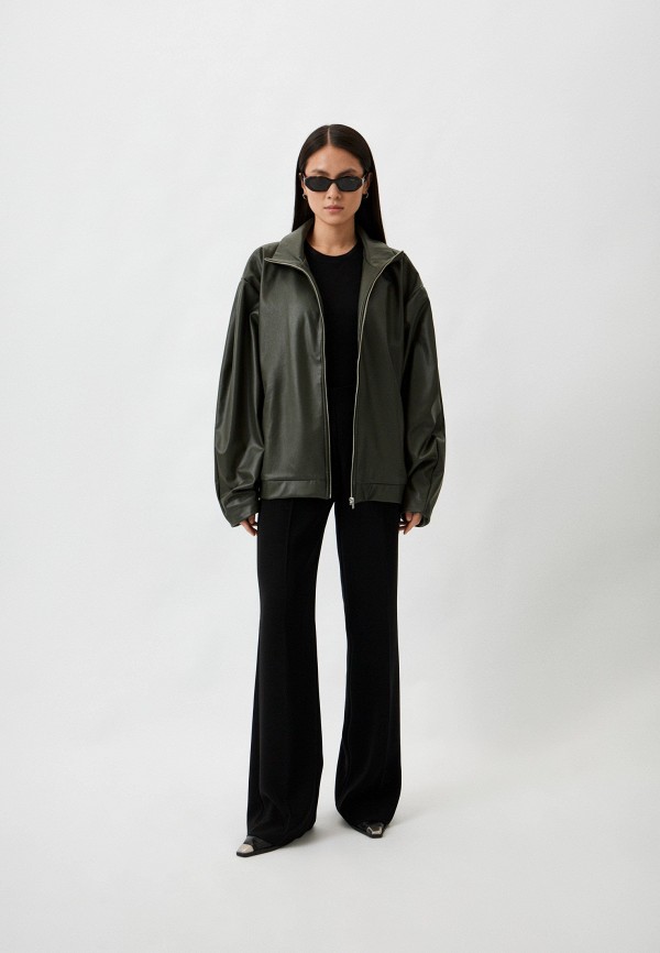 Berhasm Куртка кожаная - Off Shoulder - фото 2