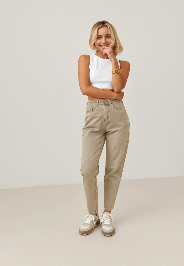 Gray Moss Джинсы - MOM FIT - фото 2