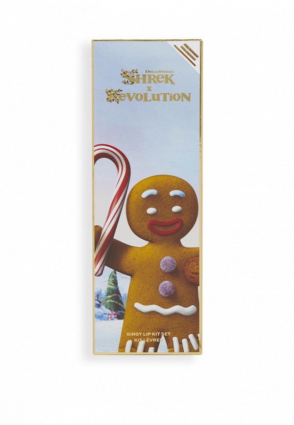 Revolution Набор косметики - Makeup Revolution x Shrek Gingy Lip Kit - фото 1