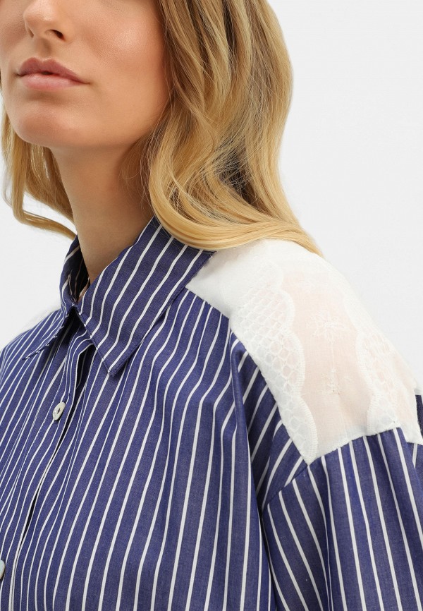 Рубашка Calin Doux Calin Doux, цвет: синий, MP002XW0EVR1 — купить в ...