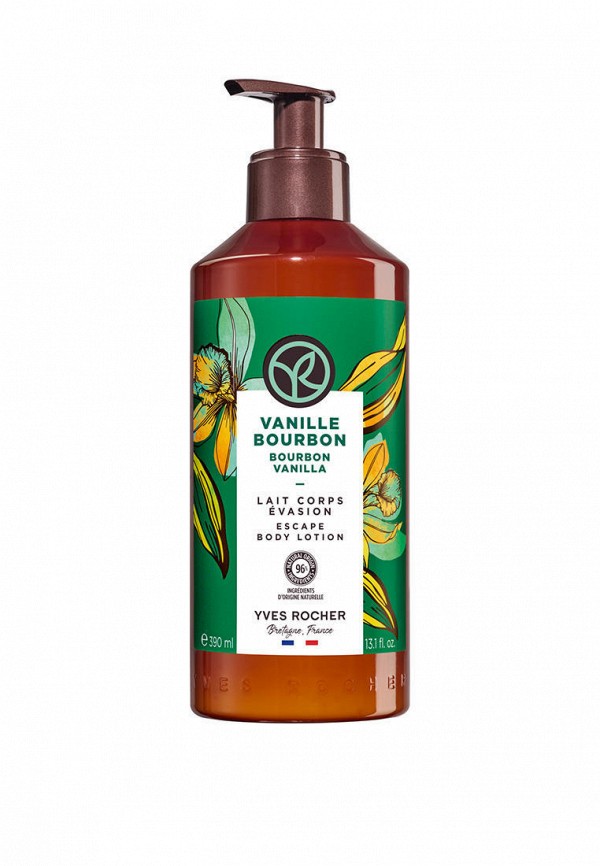 Yves Rocher Молочко для тела - «Бурбонская Ваниль», 390 мл - фото 1