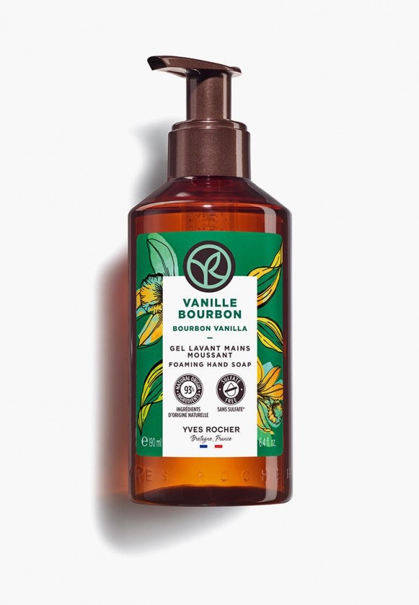 Yves Rocher Мыло жидкое - Бурбонская Ваниль, 190 мл - фото 1