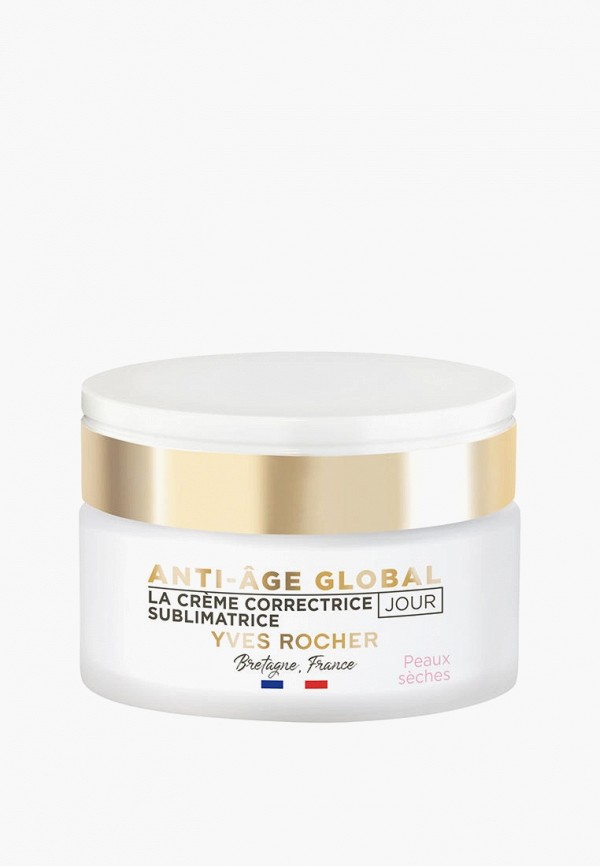 Yves Rocher Крем для лица и тела - Дневной Корректор для Молодости Кожи - Для сухой кожи Anti-Âge Global, 50 мл - фото 1