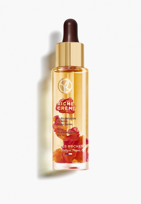 Yves Rocher Масло для тела - с экстрактом и лепестками розы, для сухой кожи, 30 мл - фото 1
