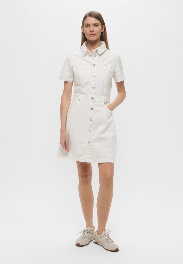 Sela Платье джинсовое - Lamoda Online Exclusive - фото 2