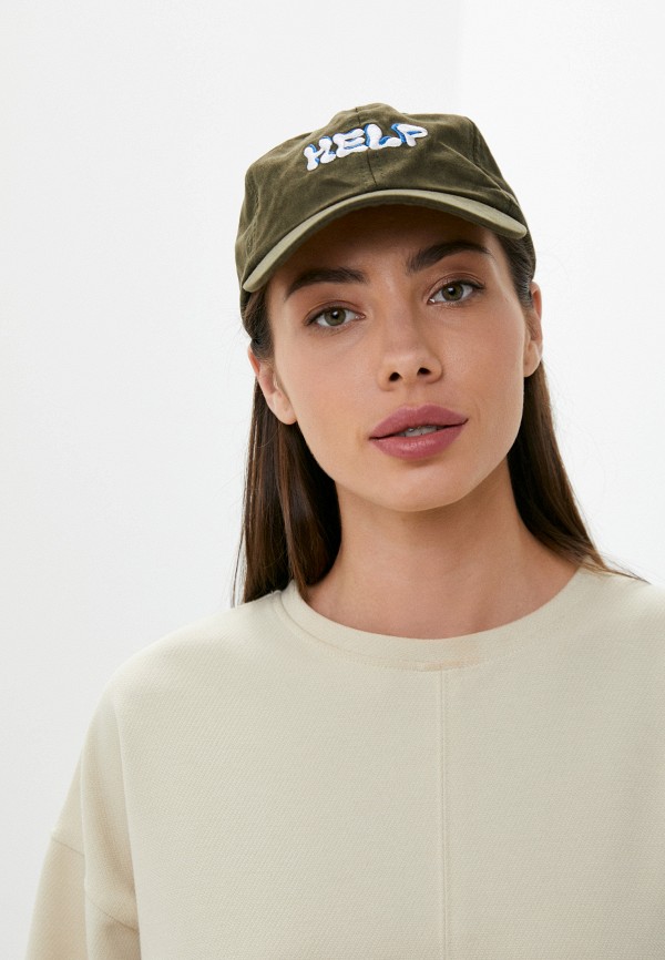 Бейсболка Befree, цвет: хаки, MP002XW0FFDL — купить в интернет-магазине ...
