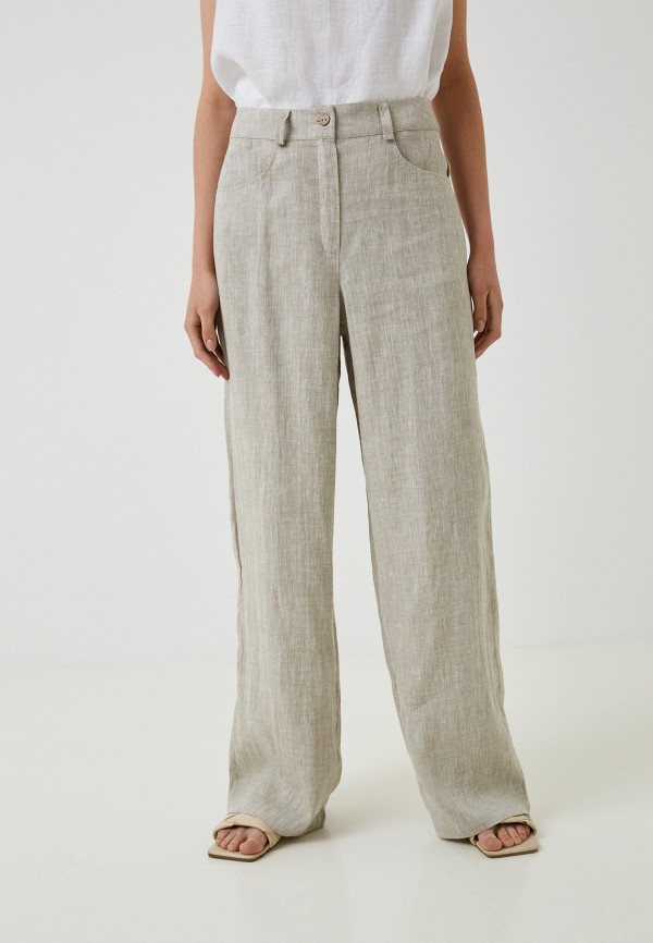 Брюки In Linen, цвет: бежевый, MP002XW0FL94 — купить в интернет ...