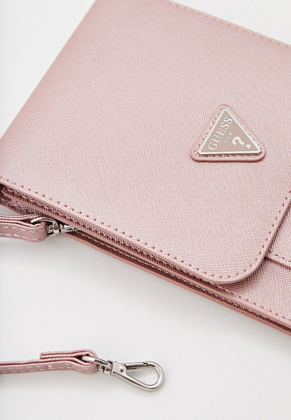 Чехол для телефона Guess Wallet Bag, цвет: розовый, MP002XW0FNY2 ...