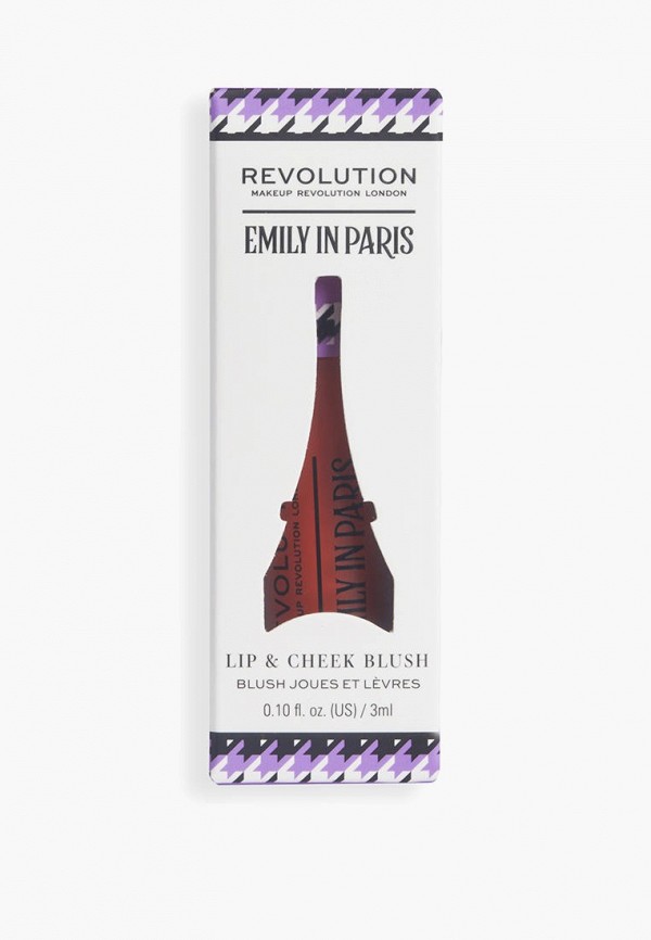 Revolution Тинт для губ - Revolution X Emily in Paris Multi-use Lip & Cheek Blush, 3 мл - фото 4