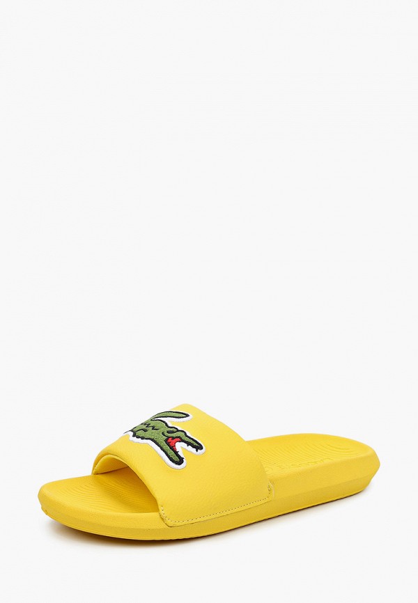 men's lacoste croco slide 120 slide sandals