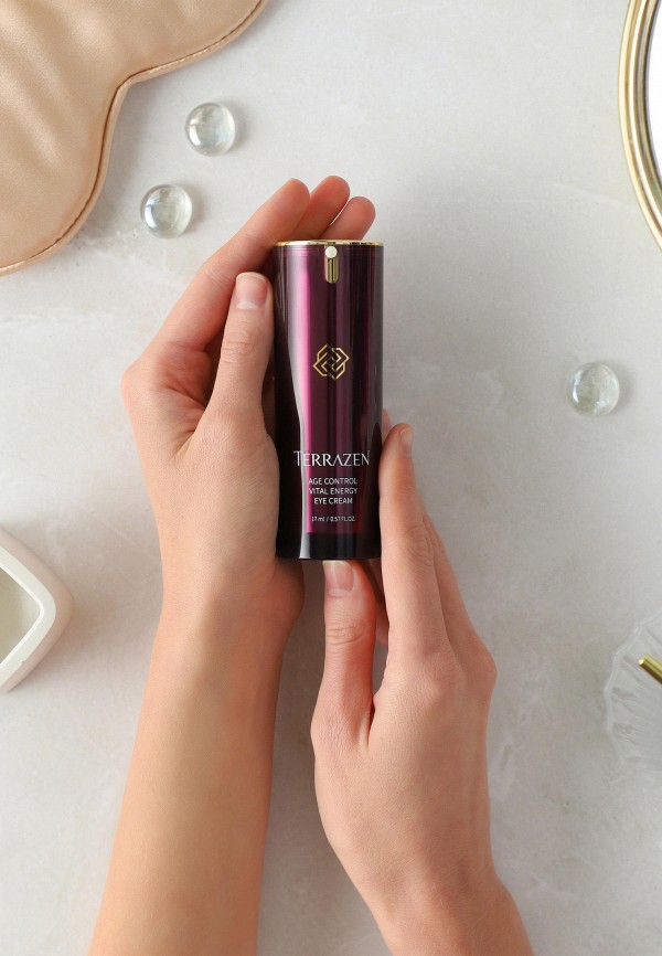 Terrazen Крем для кожи вокруг глаз - восстанавливающий антивозрастной - фото 4