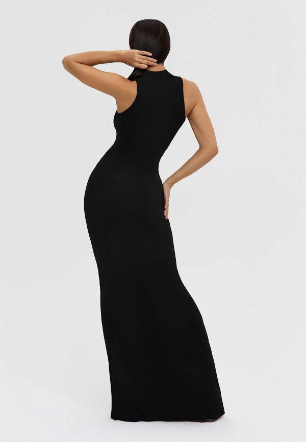 Bona Fide Платье - Long Dress Black Rib - фото 6