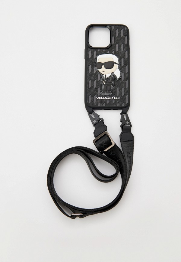 Karl Lagerfeld Чехол для iPhone - 13 Pro, с ремешком Crossbody - фото 2