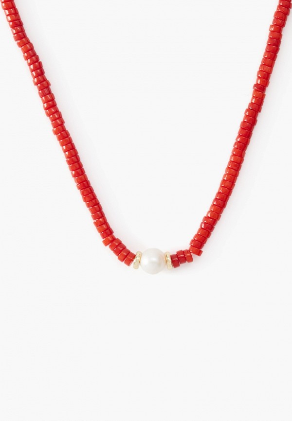 Kostochka Чокер - из коралла с жемчугом Lamoda Online Exclusive - фото 1