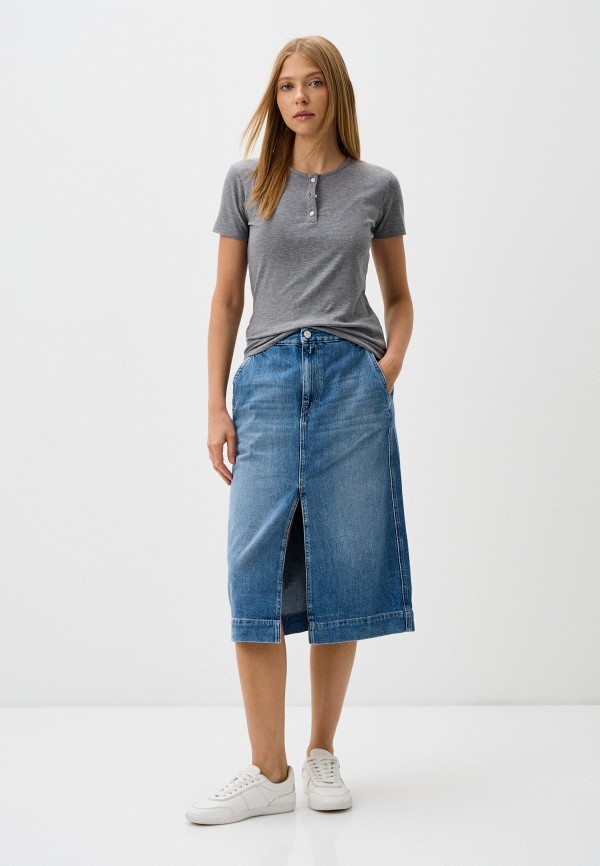 Replay Юбка джинсовая - фото 2