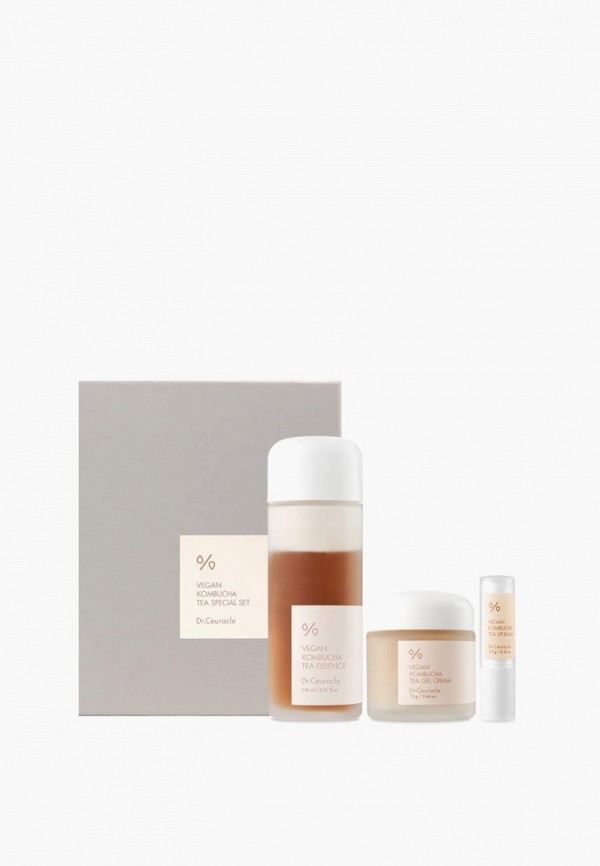 Dr.Ceuracle Набор для ухода за лицом - Vegan Kombucha Special Set, 150 мл + 75 г + 3,7 г - фото 1