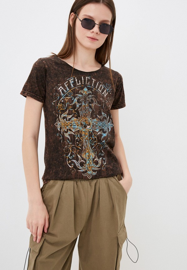 Affliction Футболка - SANCTUARY RUST - фото 1