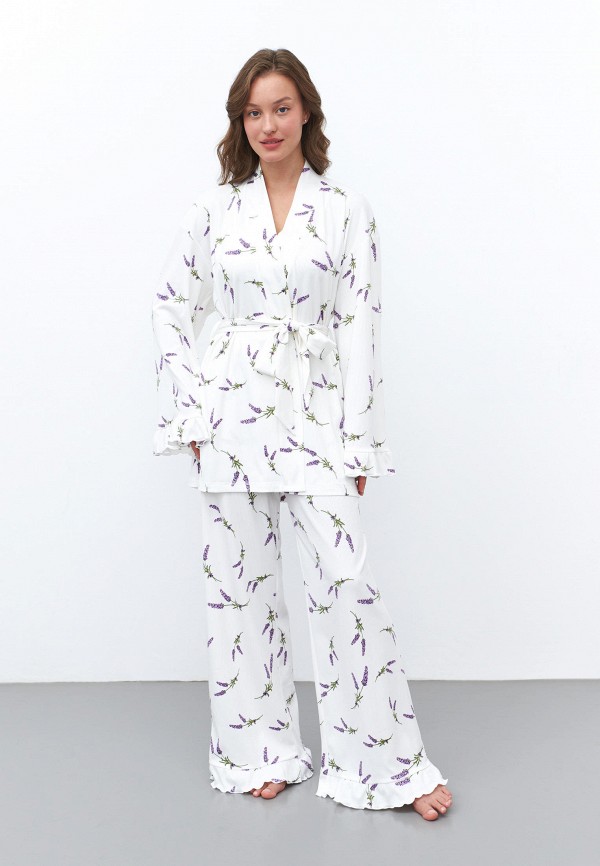 Mimi Pajamas Пижама - Trio set Cute Ruffles Exclusive Lamoda - фото 3