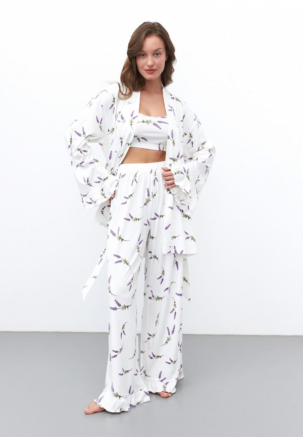 Mimi Pajamas Пижама - Trio set Cute Ruffles Exclusive Lamoda - фото 2