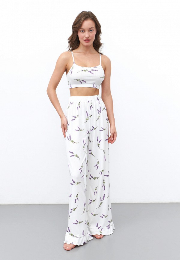 Mimi Pajamas Пижама - Trio set Cute Ruffles Exclusive Lamoda - фото 4