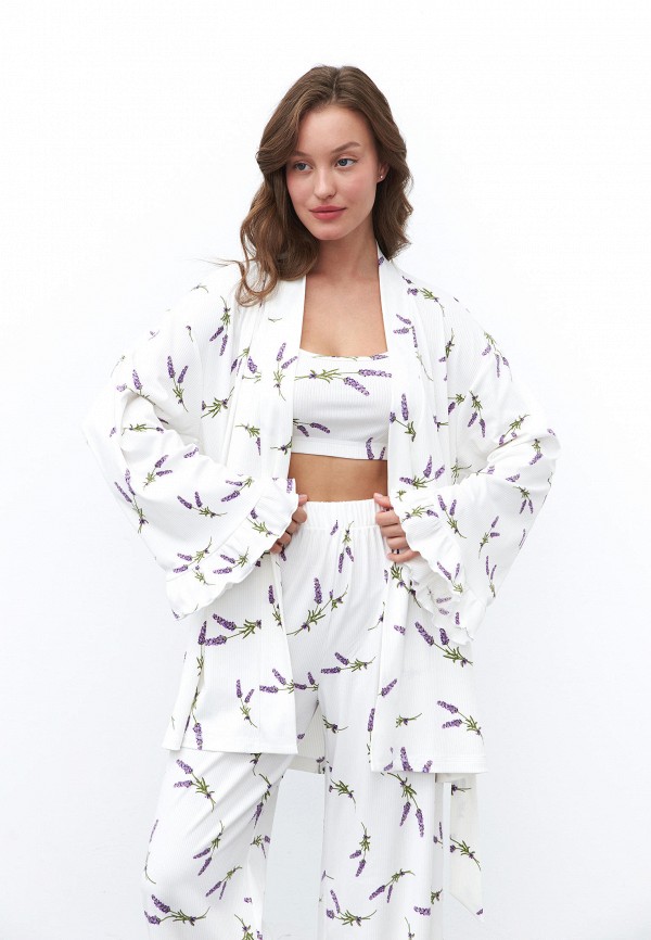Mimi Pajamas Пижама - Trio set Cute Ruffles Exclusive Lamoda - фото 1