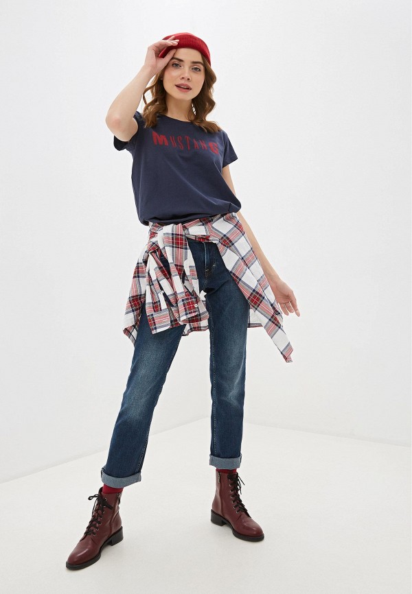 Mustang Футболка - Logo Tee - фото 2