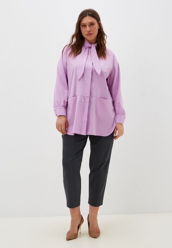 La Via Estelar Блуза - Lorena с галстуком - фото 2