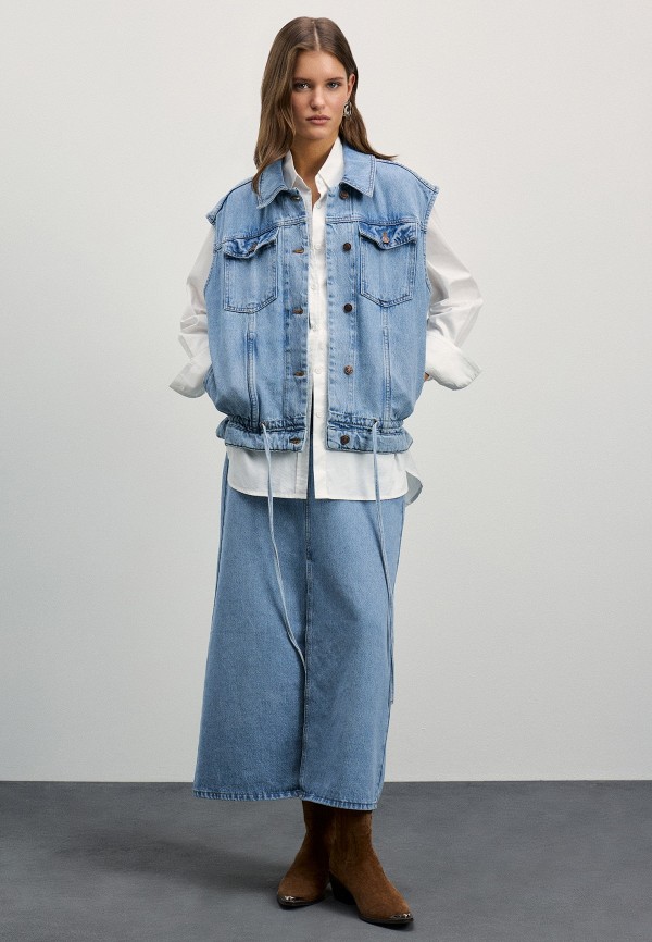 Zarina Жилет джинсовый - Exclusive online - фото 2