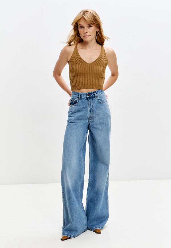 BLCV Джинсы - Paula Palazzo Stonewash Vintage - фото 3