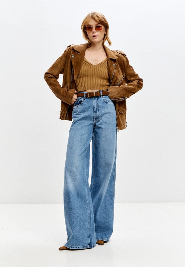 BLCV Джинсы - Paula Palazzo Stonewash Vintage - фото 5