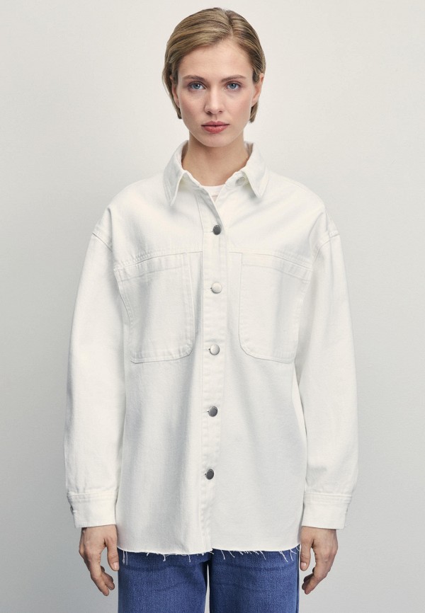 Zarina Рубашка джинсовая - фото 4