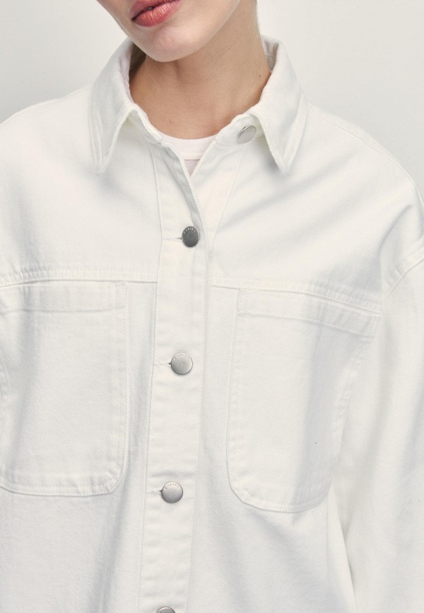 Zarina Рубашка джинсовая - фото 6