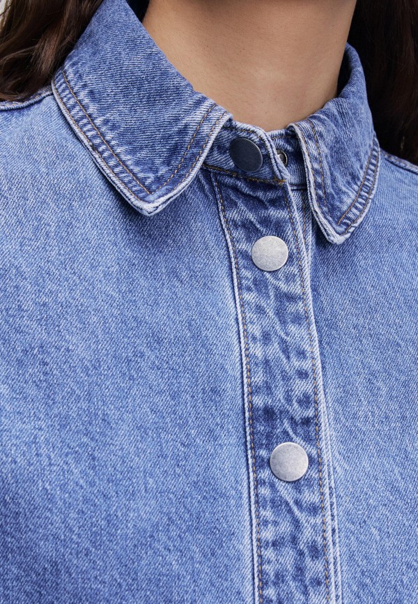 Zarina Рубашка джинсовая - фото 6