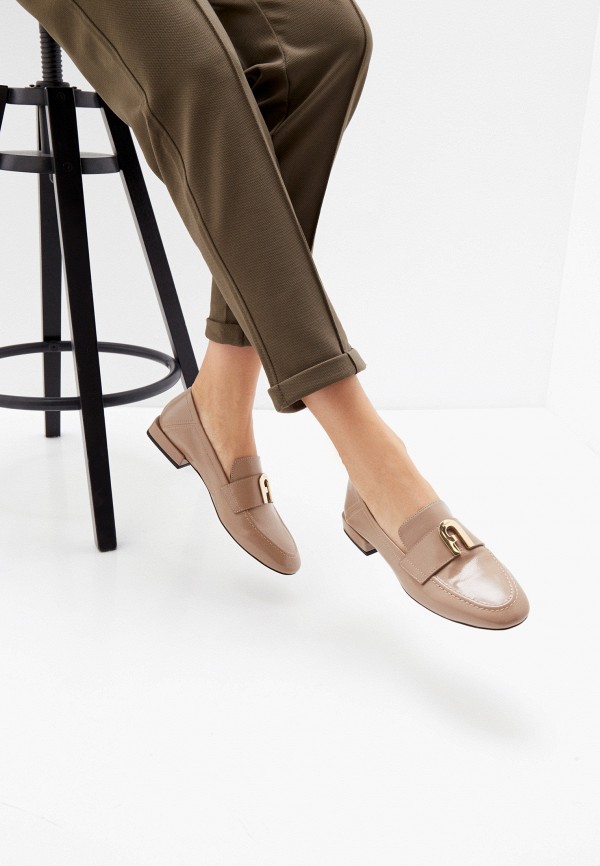Лоферы Furla 1927 CONVERTIBLE LOAFER T.20, цвет: коричневый ...