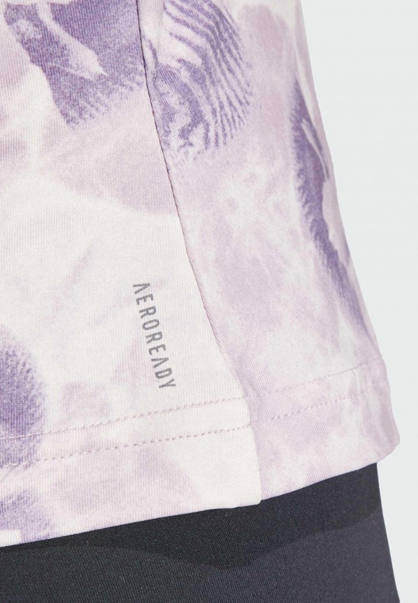 adidas Майка спортивная - Train Essentials AOP Flower Tie-Dye - фото 5